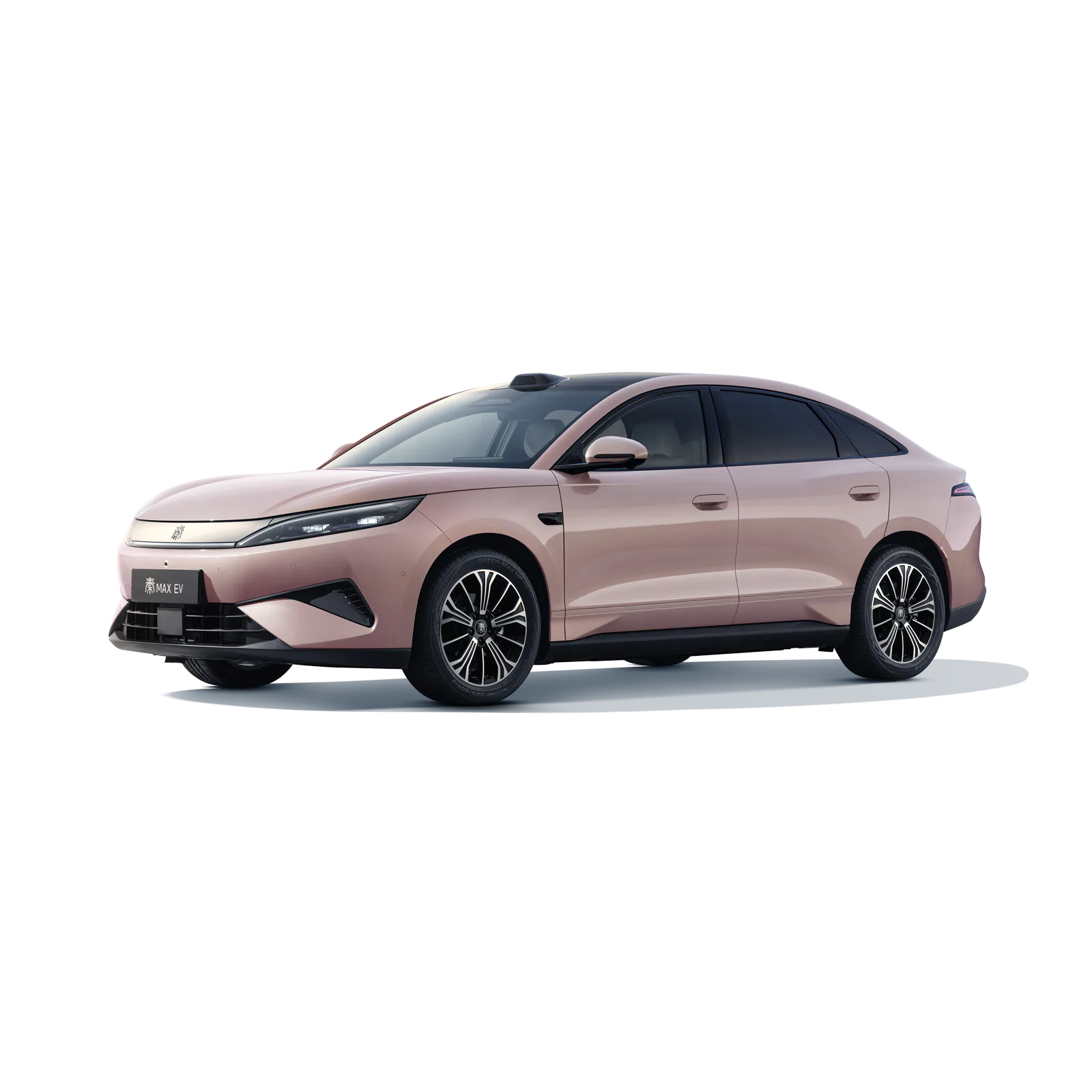 BYD QIN MAX EV, front three-quarter view facing left; model recognition reference, specifications vary by year and market