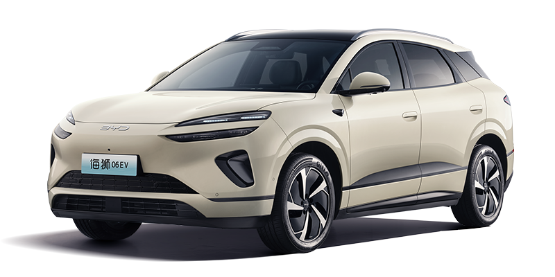BYD SEALION 06 EV, official model recognition image; powertrain, year and market specifications may differ